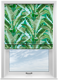 Rodeo Drive, Jade - Roman Blind